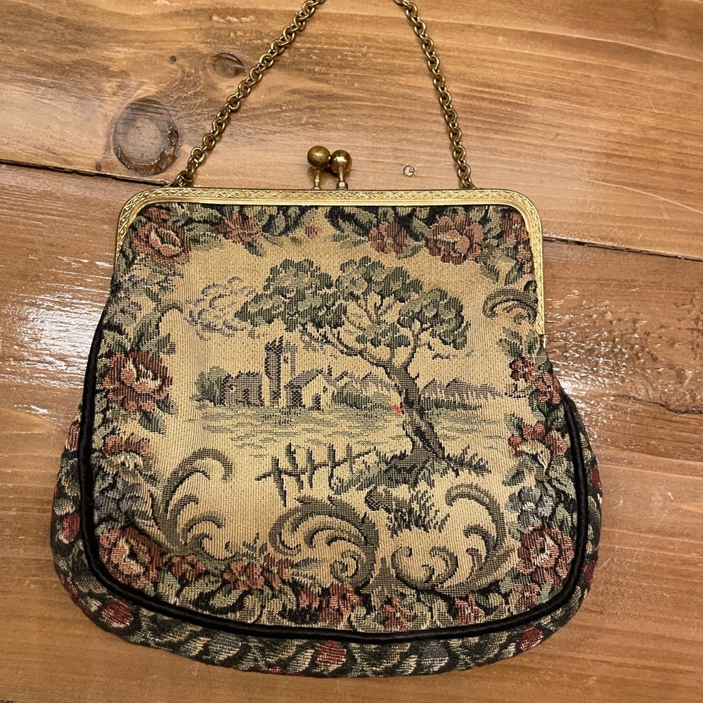 Vintage Embroidered Change purse